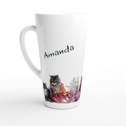Personalised cats coffee mug