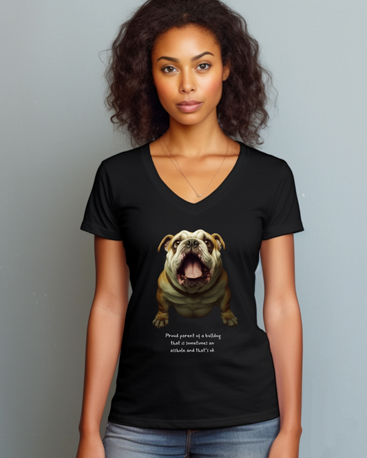 Funny English bulldog T shirt