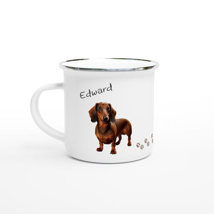 Personalised dachshund mug