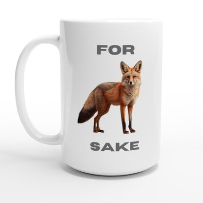 Large fox mug for fox sake