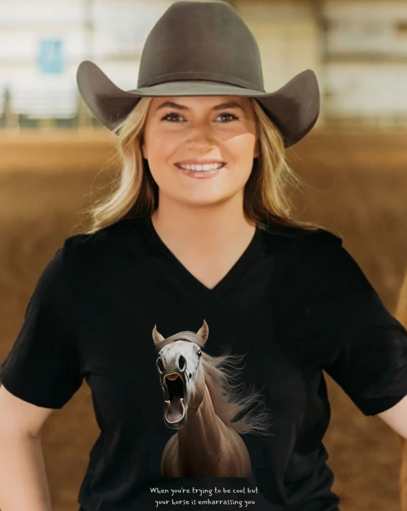 Funny horse T shirt