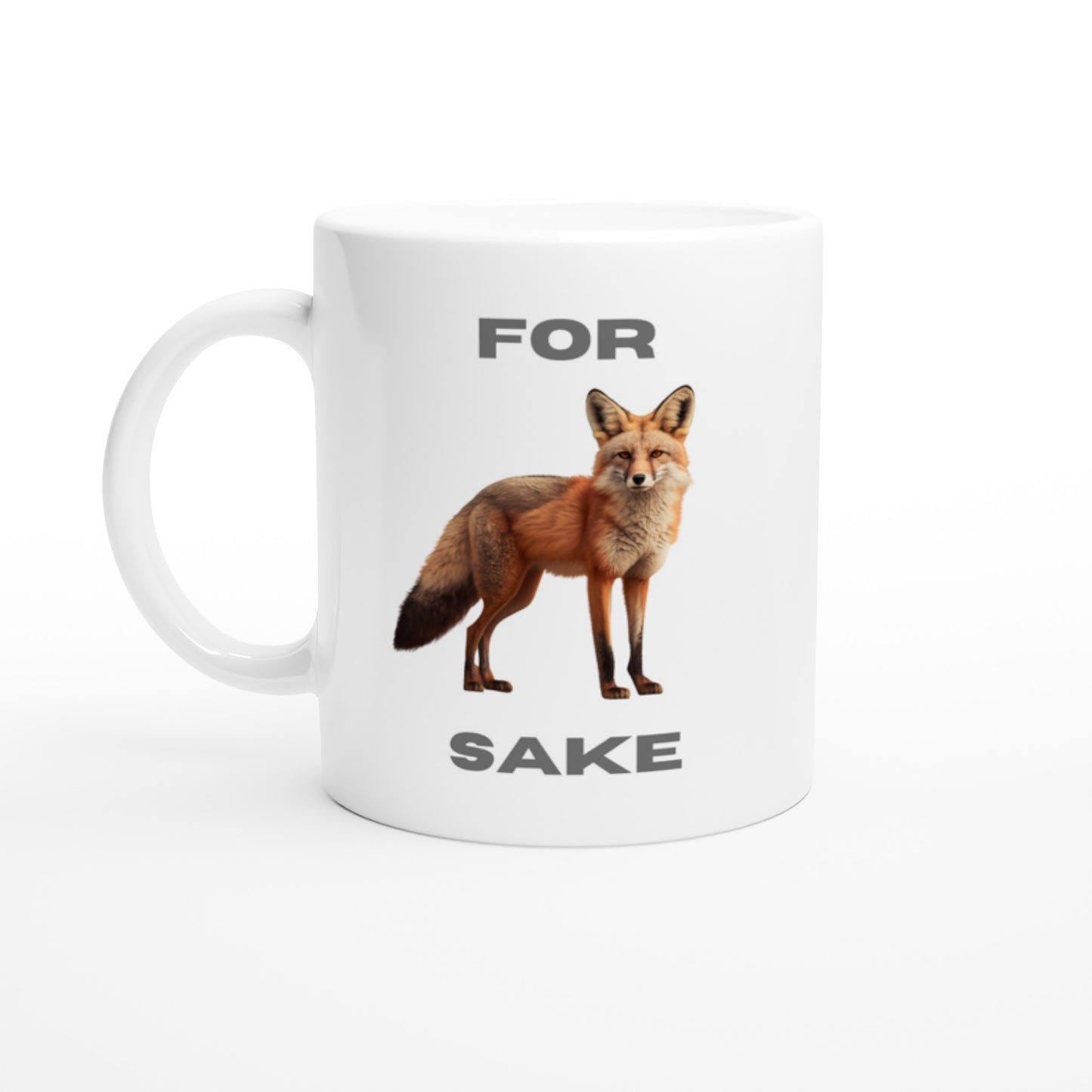For fox sake fox mug