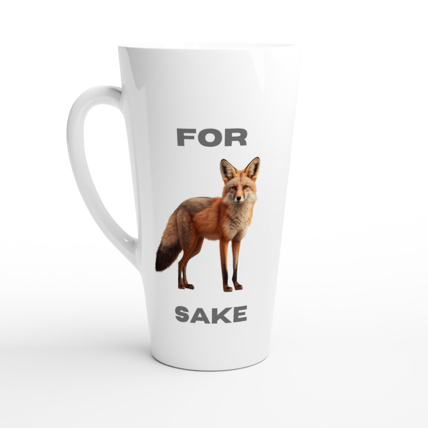 Fox latte mug