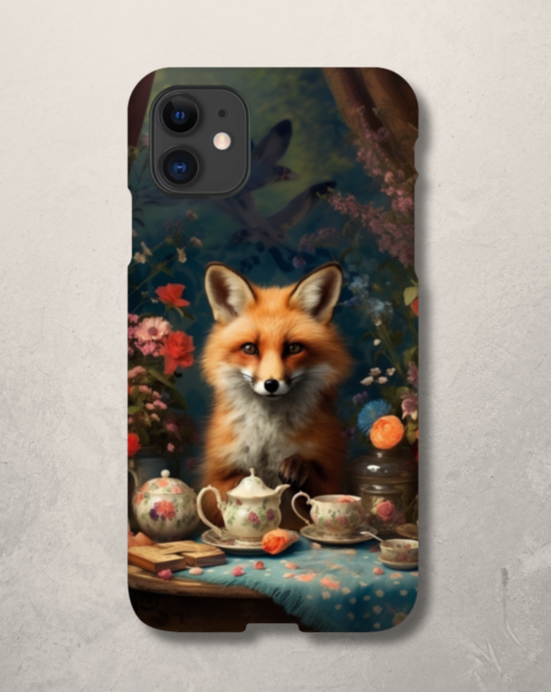 Fox phone case for iPhone Samsung 