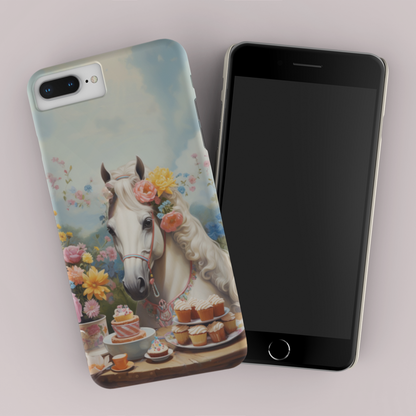 Coquette phone case horse floral iPhone Samsung 