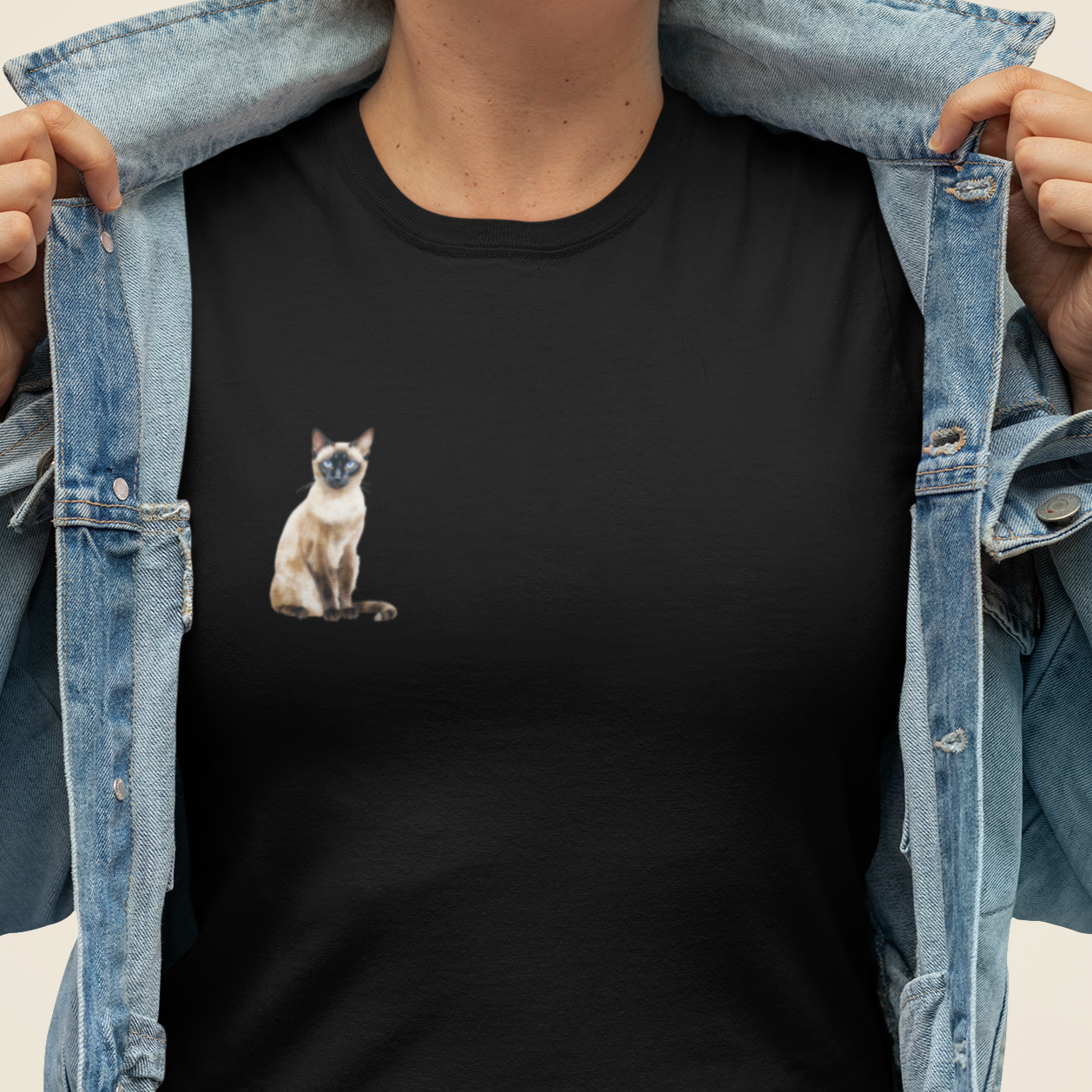 Siamese cat shirt