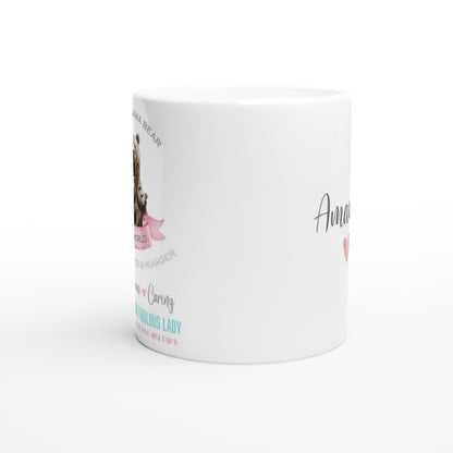 personalised mama bear mug
