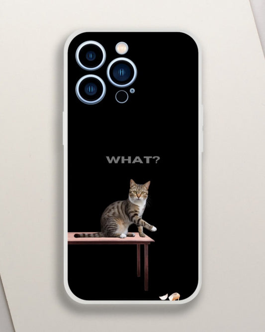 Funny cat phone case